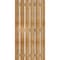 Ekena Millwork Spaced Board-n-Batten Shutters, Rough Sawn Western Red Cedar, 34 3/4W x 69H, PR RBS06S35X069RWR - alternate 3